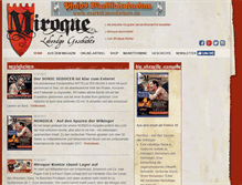 Tablet Screenshot of miroque.de